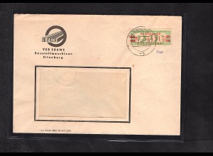 DDR. ZKD-Brief mit EF. Mi.-Nr. 31 II B