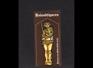 DDR - Gedenkblatt, Rolandfiguren, D1987-1