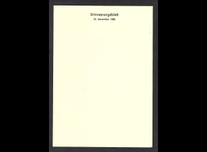 DDR - Gedenkblatt, Öffnung des Brandenburger Tores am 22.12.1989