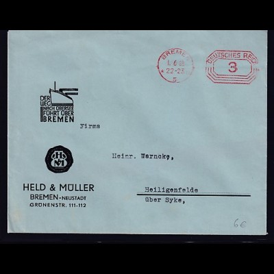 DR. Reklame-Brief, Held & Müller, Bremen