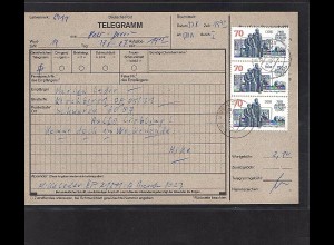 DDR., Telegramm mit Me.F. Mi.-Nr. 3073