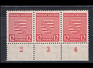 SBZ- Provinz Sachsen, Mi.-Nr.79 Yb, 79 Ya (2) Postfrisch, FA. Dr.Jasch.
