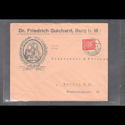 DR. Reklame-Brief, Dr. F. Guichard, Burg.