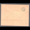 Danzig, R-Auslandbrief mit Mi.-Nr 119-120, 128-129, 135