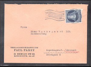 Berlin Auslandbrief mit EF. Mi.-Nr. 85 nach Kopenhagen.