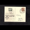 DR. Privat-Ganzsache, PP 122 C62 Briefmarken-Ausstellung Hannover 1937 gelaufen.