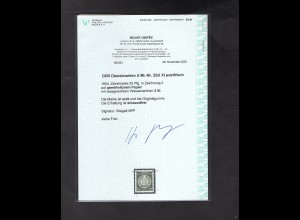 DDR. Dienstmarken Mi.-Nr. D 22 xI XI postfrisch, FA. Mayer