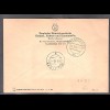 DDR.ZKD-Brief, EF. Mi.-Nr. 31 C II