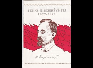 DDR - Gedenkblatt, Feliks E. Dzierzynski 1877-1977, A 9-1976