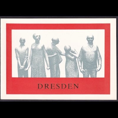 DDR - Gedenkblatt, "Dresden", B18-1984