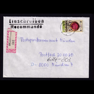 DDR. R-Brief mit EF 3317