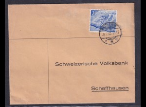 DR., EF. Mi.-Nr. 742 als Ausland-Brief , Zensiert.