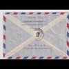 Bund, Ausland-Luftpostbrief mit Mi.F. Mi.-Nr. 127/127 4er Block u.a.