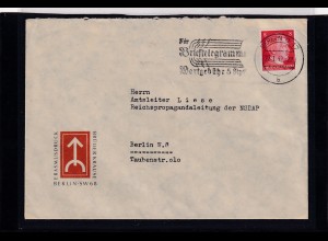 DR. Reklamebrief, "Erasmusdruck Brüder Krause", Berlin