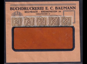 DR. Reklamebrief, Buchdruckerei E.C. Baumann, Kulmbach