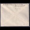 DR., Zeppelin-Brief LZ 129 mit Mi.-Nr. 594-597