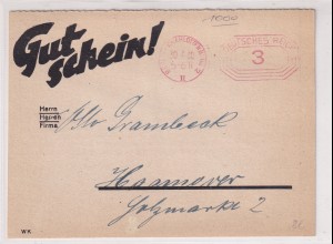 DR. Reklame-Karte, Rudolf Lorentz Verlag Berlin