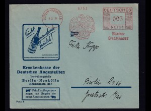 DR. Reklame-Brief, Krankenkasse der deutschen Angestellten Berlin-Neuköln