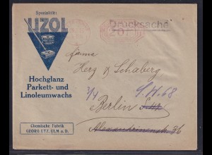DR. Reklame-Brief, Chemische Fabrik Georg UTZ Ulm