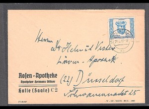  DDR Fernbrief mit EF. Mi.-Nr. 314