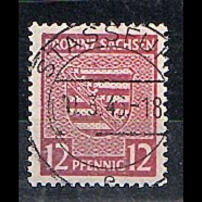 SBZ- Provinz Sachsen, Mi.-Nr.79 Yb, gestempelt, FA.Jasch