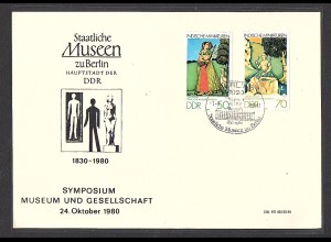 DDR - Gedenkblatt, Symposium Museum und Gesellschaft, B17-1980