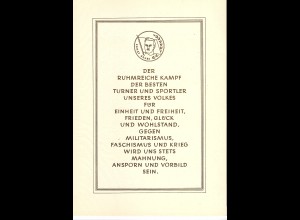 DDR - Gedenkblatt, Ernst Grube, A 1-1963 b, in Bronze