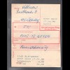 DDR.Einzahlungsauftrag mit EF. Mi.-Nr. 3031